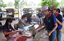 Trên 200 sinh viên tình nguyện tiếp sức mùa thi tại Đắk Nông