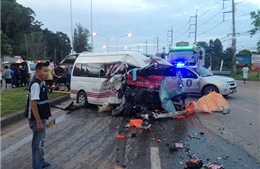 Tai nạn giao thông nghiêm trọng ở Thái Lan, 2 người Việt tử vong 
