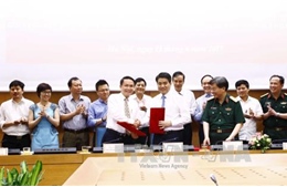 UBND TP Hà Nội và TTXVN ký kết Chương trình phối hợp công tác giai đoạn 2017-2021 