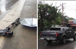 Khởi tố điều tra vụ xe ô tô đâm hỏng máy quay của phóng viên VTV