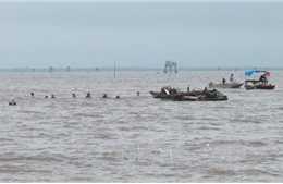 Hải Phòng: Một ngư dân bị mất tích ở bãi ngao