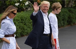 Sau 5 tháng cầm quyền, Tổng thống Trump mới tới nghỉ tại Trại David