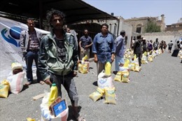 Phiến quân tại Yemen tấn công hàng loạt tàu hàng cứu trợ