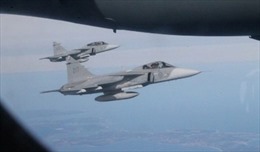Tiêm kích NATO áp sát máy bay của Bộ trưởng Quốc phòng Nga