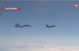 Su-27 Nga đuổi chiến đấu cơ NATO bám theo máy bay chở Bộ trưởng Quốc phòng Shoigu