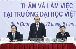 Thủ tướng Chính phủ Nguyễn Xuân Phúc thăm Đại học Việt Đức, tỉnh Bình Dương