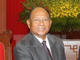 Chủ tịch Quốc hội Campuchia bắt đầu thăm hữu nghị chính thức Việt Nam 