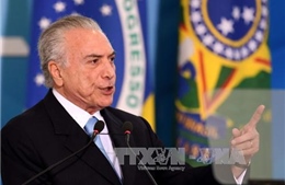 Brazil xác nhận bằng chứng về hành vi tham nhũng của Tổng thống M.Temer