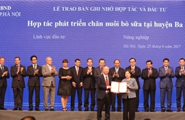 Vinamilk đồng hành cùng sự phát triển của Thủ đô Hà Nội
