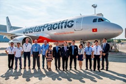 Jetstar Pacific nhận máy bay đầu tiên trong 10 chiếc Airbus A320s 