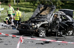 Xe ô tô nổ tung giữa thủ đô Kiev, Đại tá tình báo quân đội Ukraine thiệt mạng