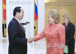 Các hoạt động của Chủ tịch nước trong ngày đầu tiên thăm Liên bang Nga