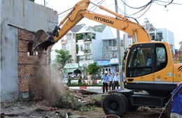 7 hộ dân ở Vũng Tàu tình nguyện tháo dỡ nhà lấn chiếm đất công