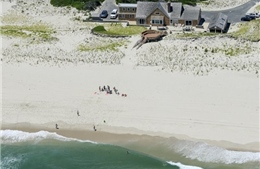 Đóng cửa bãi biển bang, thống đốc Mỹ vẫn cùng cả gia đình đi tắm nắng