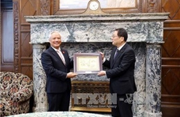 Phó Chủ tịch Quốc hội Uông Chu Lưu thăm Hạ viện và Thượng viện Nhật Bản