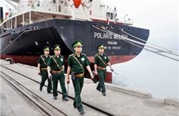 Bảo vệ an ninh, trật tự tại cửa khẩu cảng