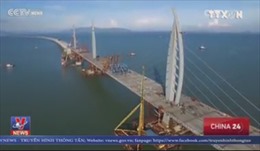 Trung Quốc sắp hoàn thành cầu vượt biển dài nhất thế giới