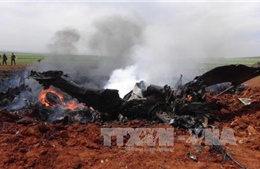 Quân nổi dậy bắn hạ máy bay chiến đấu của Chính phủ Syria 