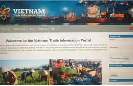 Đưa vào vận hành Cổng Thông tin Thương mại Việt Nam 