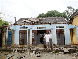  230 ngôi nhà ở Yên Bái bị sập và tốc mái vì mưa lũ
