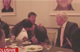 CNN tung video ông Trump trong bữa tối gây tranh cãi
