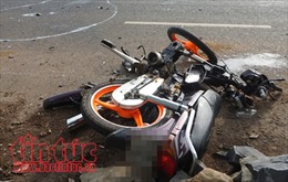 Thừa Thiên - Huế: Ô tô đâm xe máy, hai người tử vong 