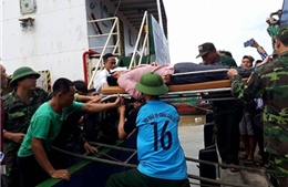 Đã cứu được 7 người và tìm thấy một thi thể mất tích trên biển Nghệ An