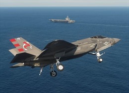 Cái kết khó đoán định khi chiến đấu cơ F-35 do Mỹ chế tạo kết hợp với tàu sân bay của Anh