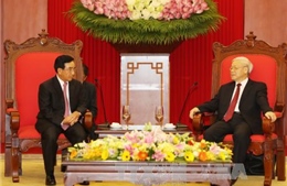 Tổng Bí thư: Việt Nam ủng hộ mạnh mẽ và toàn diện công cuộc đổi mới ở Lào 