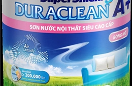 Sơn TOA ra mắt sản phẩm sơn nước nội thất siêu cao cấp SuperShield Duraclean  A+