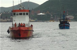 Bình Thuận khẩn trương tìm kiếm thuyền viên rơi xuống biển mất tích 