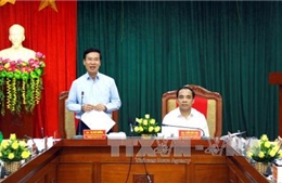 Trưởng ban Tuyên giáo Trung ương làm việc tại tỉnh Tuyên Quang