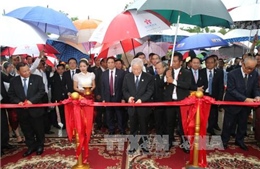 Tổng Bí thư Nguyễn Phú Trọng dự lễ khánh thành Đài Hữu nghị Việt Nam – Campuchia tại Preah Sihanouk 