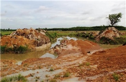 Tây Ninh thu hồi giấy phép khai thác khoáng sản của doanh nghiệp Xuân Lan
