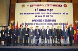Khai mạc Hội nghị Quan chức cấp cao ASEAN lần thứ 38 về vấn đề ma túy