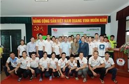 Chuyên gia dinh dưỡng thể thao làm việc với các VĐV Việt Nam thi đấu tại SEA Games 29