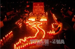 TP Hồ Chí Minh thắp 50 ngàn ngọn nến tri ân các anh hùng liệt sỹ