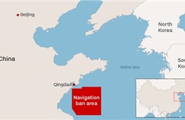 Hải quân Trung Quốc phong tỏa biển Hoàng Hải