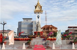 Khánh thành Tượng đài Hữu nghị Việt Nam - Campuchia tại tỉnh Battambang 