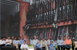 LHQ bắt đầu tiến hành tiêu hủy vũ khí của FARC 