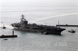Mỹ tính điều 2 tàu sân bay áp sát bán đảo Triều Tiên 