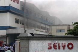 Dập lửa, cứu hàng trăm công nhân tại Khu Công nghiệp Quế Võ 1, Bắc Ninh
