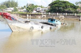 Hai người may mắn thoát nạn vụ chìm ghe trên sông Bạc Liêu - Cà Mau