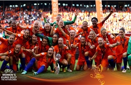 Hà Lan lần đầu vô địch nữ châu Âu