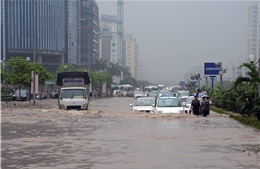 Nhiều khu đô thị mới ở Hà Nội thành &#39;ốc đảo&#39; trong mưa: Vì đâu nên nỗi?