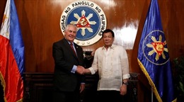 Vừa chê Mỹ tệ hại, Tổng thống Philippines đổi giọng khi gặp Ngoại trưởng Mỹ