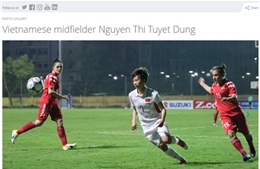 Nữ tuyển thủ bóng đá Việt Nam được vinh danh trên trang chủ của FIFA