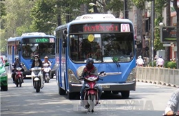 TP Hồ Chí Minh phát triển xe buýt để giảm ùn tắc giao thông 