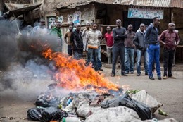 Căng thẳng bùng phát sau bầu cử tại Kenya 