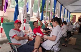 550 đơn vị máu hiến tặng tại chương trình “Hạ Hồng”